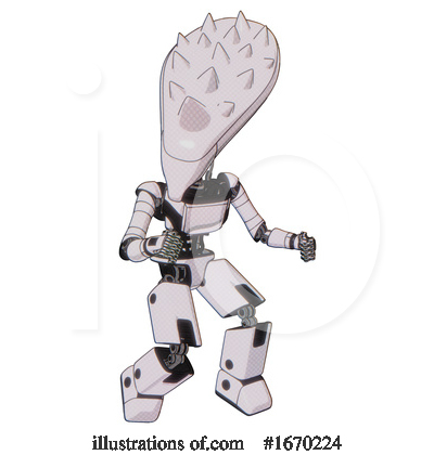 Royalty-Free (RF) Robot Clipart Illustration by Leo Blanchette - Stock Sample #1670224