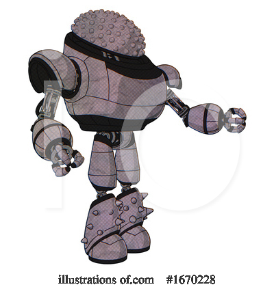 Royalty-Free (RF) Robot Clipart Illustration by Leo Blanchette - Stock Sample #1670228