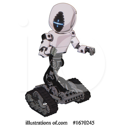 Royalty-Free (RF) Robot Clipart Illustration by Leo Blanchette - Stock Sample #1670245