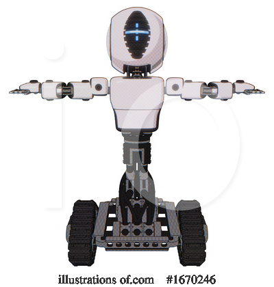 Royalty-Free (RF) Robot Clipart Illustration by Leo Blanchette - Stock Sample #1670246