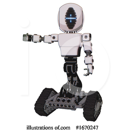 Royalty-Free (RF) Robot Clipart Illustration by Leo Blanchette - Stock Sample #1670247