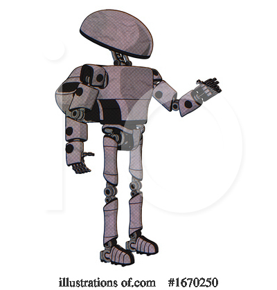 Royalty-Free (RF) Robot Clipart Illustration by Leo Blanchette - Stock Sample #1670250