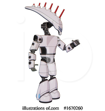 Royalty-Free (RF) Robot Clipart Illustration by Leo Blanchette - Stock Sample #1670260
