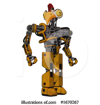 Royalty-Free (RF) Robot Clipart Illustration by Leo Blanchette - Stock Sample #1670267