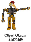 Robot Clipart #1670269 by Leo Blanchette