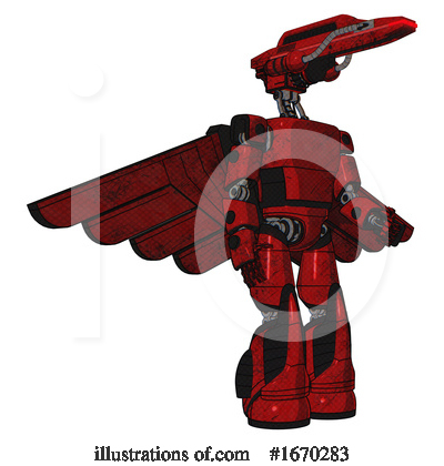 Royalty-Free (RF) Robot Clipart Illustration by Leo Blanchette - Stock Sample #1670283