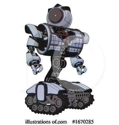 Royalty-Free (RF) Robot Clipart Illustration by Leo Blanchette - Stock Sample #1670285
