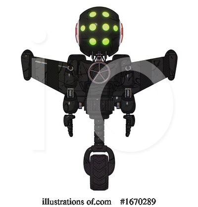 Royalty-Free (RF) Robot Clipart Illustration by Leo Blanchette - Stock Sample #1670289