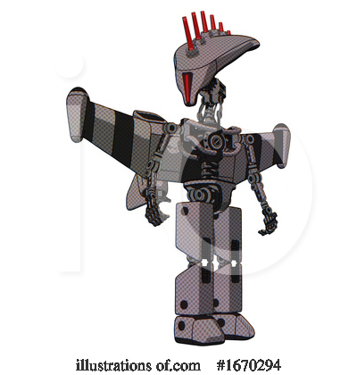 Royalty-Free (RF) Robot Clipart Illustration by Leo Blanchette - Stock Sample #1670294