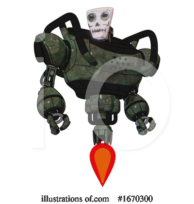 Royalty-Free (RF) Robot Clipart Illustration by Leo Blanchette - Stock Sample #1670300
