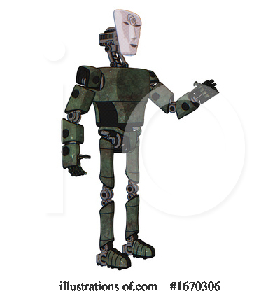 Royalty-Free (RF) Robot Clipart Illustration by Leo Blanchette - Stock Sample #1670306