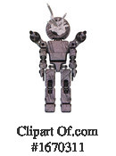 Robot Clipart #1670311 by Leo Blanchette