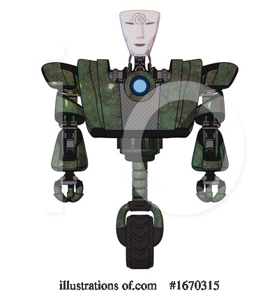 Royalty-Free (RF) Robot Clipart Illustration by Leo Blanchette - Stock Sample #1670315