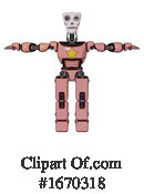 Robot Clipart #1670318 by Leo Blanchette