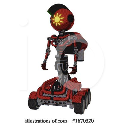 Royalty-Free (RF) Robot Clipart Illustration by Leo Blanchette - Stock Sample #1670320