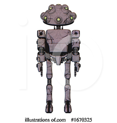 Royalty-Free (RF) Robot Clipart Illustration by Leo Blanchette - Stock Sample #1670325
