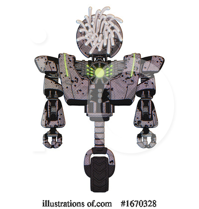 Royalty-Free (RF) Robot Clipart Illustration by Leo Blanchette - Stock Sample #1670328