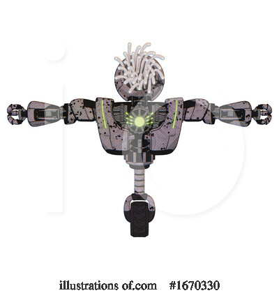 Royalty-Free (RF) Robot Clipart Illustration by Leo Blanchette - Stock Sample #1670330