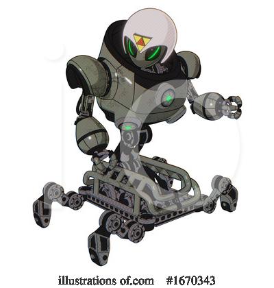 Royalty-Free (RF) Robot Clipart Illustration by Leo Blanchette - Stock Sample #1670343