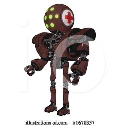 Royalty-Free (RF) Robot Clipart Illustration by Leo Blanchette - Stock Sample #1670357