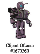 Robot Clipart #1670360 by Leo Blanchette