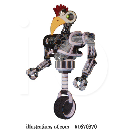 Royalty-Free (RF) Robot Clipart Illustration by Leo Blanchette - Stock Sample #1670370
