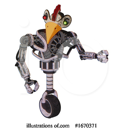 Royalty-Free (RF) Robot Clipart Illustration by Leo Blanchette - Stock Sample #1670371