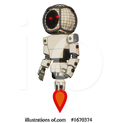 Royalty-Free (RF) Robot Clipart Illustration by Leo Blanchette - Stock Sample #1670374