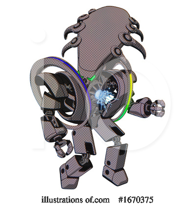 Royalty-Free (RF) Robot Clipart Illustration by Leo Blanchette - Stock Sample #1670375