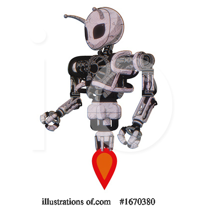 Royalty-Free (RF) Robot Clipart Illustration by Leo Blanchette - Stock Sample #1670380