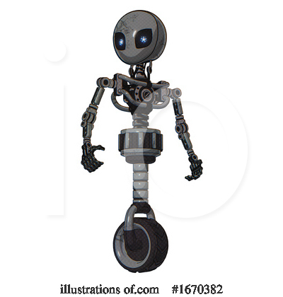 Royalty-Free (RF) Robot Clipart Illustration by Leo Blanchette - Stock Sample #1670382