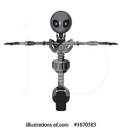 Royalty-Free (RF) Robot Clipart Illustration by Leo Blanchette - Stock Sample #1670383
