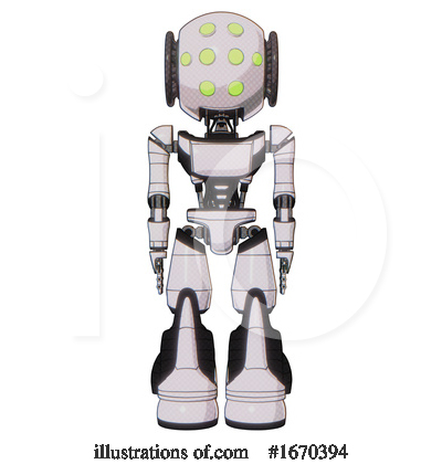 Royalty-Free (RF) Robot Clipart Illustration by Leo Blanchette - Stock Sample #1670394