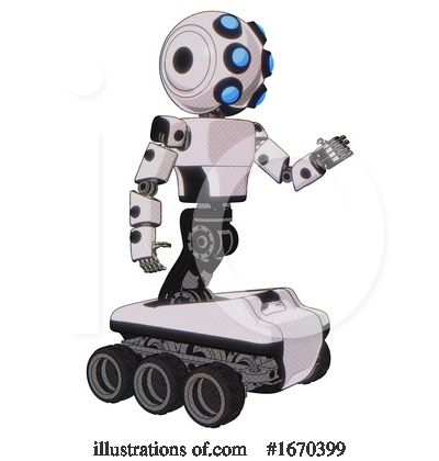 Royalty-Free (RF) Robot Clipart Illustration by Leo Blanchette - Stock Sample #1670399
