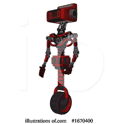 Royalty-Free (RF) Robot Clipart Illustration by Leo Blanchette - Stock Sample #1670400