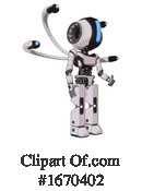 Robot Clipart #1670402 by Leo Blanchette