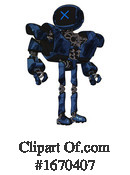 Robot Clipart #1670407 by Leo Blanchette