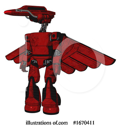 Royalty-Free (RF) Robot Clipart Illustration by Leo Blanchette - Stock Sample #1670411