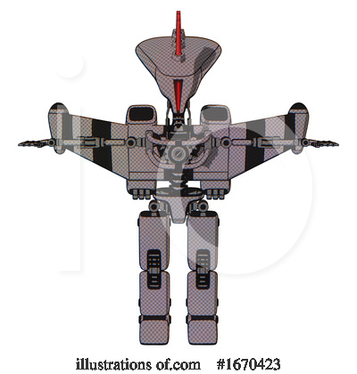 Royalty-Free (RF) Robot Clipart Illustration by Leo Blanchette - Stock Sample #1670423