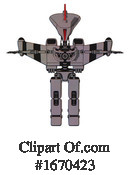 Robot Clipart #1670423 by Leo Blanchette