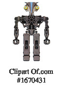 Robot Clipart #1670431 by Leo Blanchette