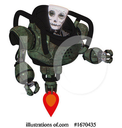 Royalty-Free (RF) Robot Clipart Illustration by Leo Blanchette - Stock Sample #1670435