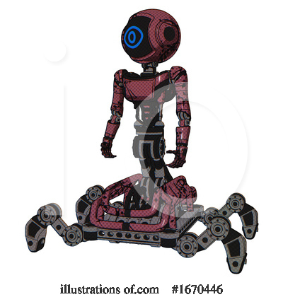 Royalty-Free (RF) Robot Clipart Illustration by Leo Blanchette - Stock Sample #1670446
