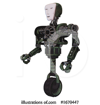 Royalty-Free (RF) Robot Clipart Illustration by Leo Blanchette - Stock Sample #1670447