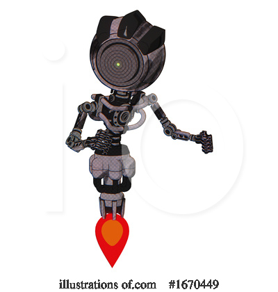 Royalty-Free (RF) Robot Clipart Illustration by Leo Blanchette - Stock Sample #1670449