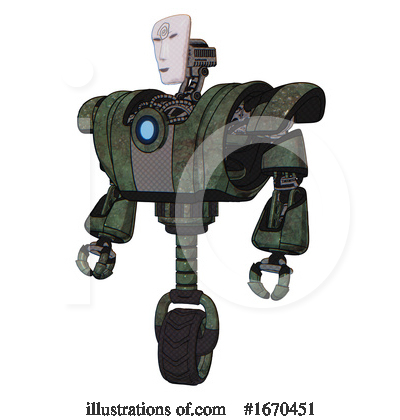 Royalty-Free (RF) Robot Clipart Illustration by Leo Blanchette - Stock Sample #1670451