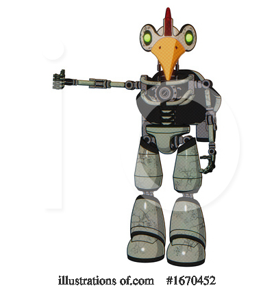 Royalty-Free (RF) Robot Clipart Illustration by Leo Blanchette - Stock Sample #1670452
