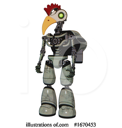 Royalty-Free (RF) Robot Clipart Illustration by Leo Blanchette - Stock Sample #1670453