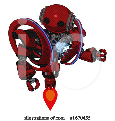 Royalty-Free (RF) Robot Clipart Illustration by Leo Blanchette - Stock Sample #1670455