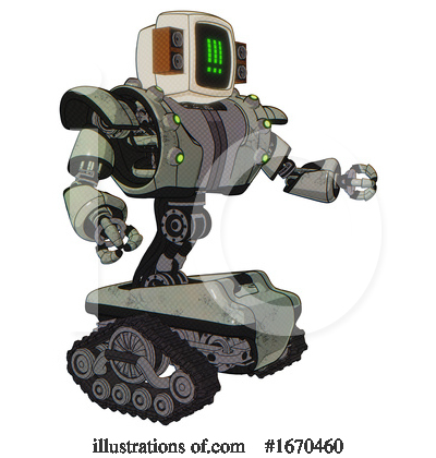 Royalty-Free (RF) Robot Clipart Illustration by Leo Blanchette - Stock Sample #1670460